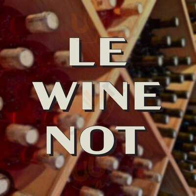 Le Wine Not