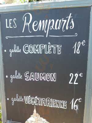 Les Remparts, Mont-Saint-Michel