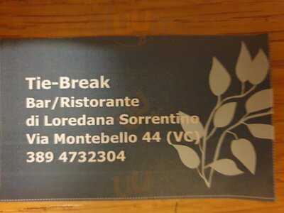 Tie-break Bar Ristorante, Vercelli