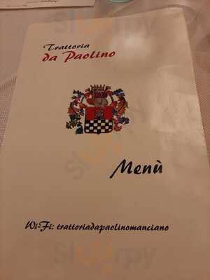 Trattoria Da Paolino, Manciano