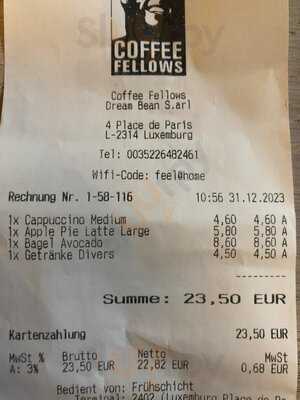 Coffee Fellows - Café, Bagels, Petit Déjeuner