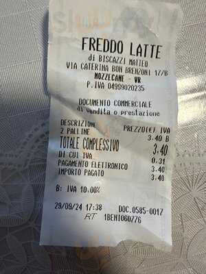 Gelateria Freddo Latte