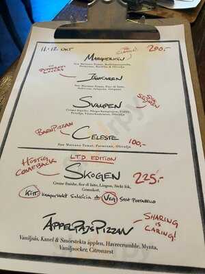 Gustafs På Österlen menu