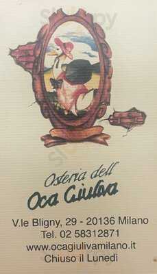 Osteria Dell'oca Giuliva, Milano