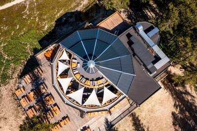 Panoramarestaurant Oben