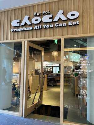 Chocho Hot Pot Richmond menu