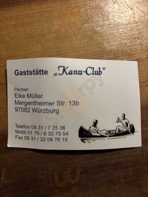 Gaststätte Des Kanu-club Würzburg