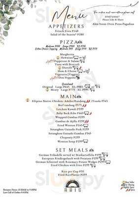 Abis Stone Oven Pizza Pagadian