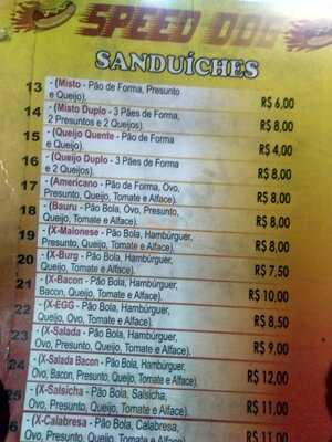 Speed Dog menu