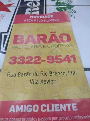 Barão Pasteleria E Choperia