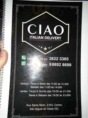 Ciao Italian Delivery