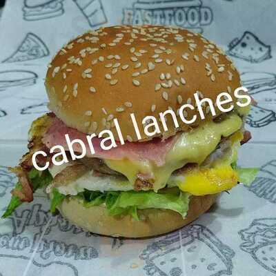 Cabral Lanches menu