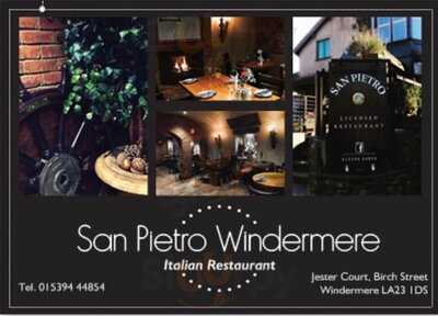 San Pietro Restaurant Windermere