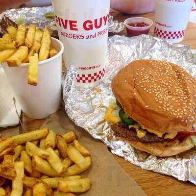 Five Guys Brighton Marina