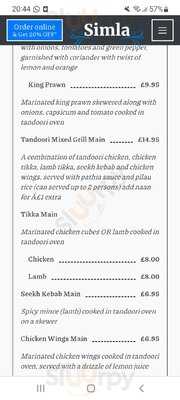 Simla Bangladeshi Cuisine