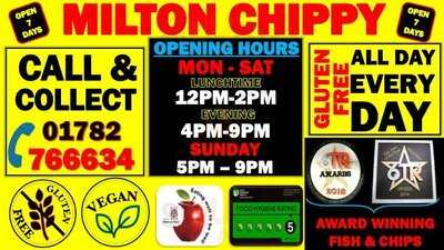 Milton Chippy (gluten Free & Vegan 7days)