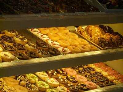 Tasty Donuts And Coffee