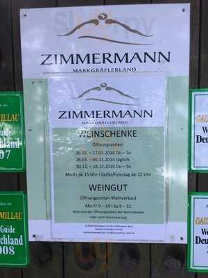 Weingut Und Weinschenke Zimmermann