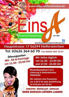 Eins A Pizzeria & Kebaphaus