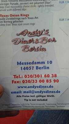 Andy's Diner & Bar