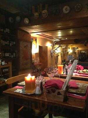 Steakhouse of hotel Punta Maquignaz, Breuil-Cervinia