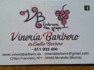 Vineria Barbero De Moratalla