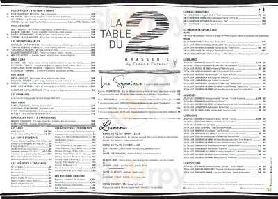 La Table Du 2