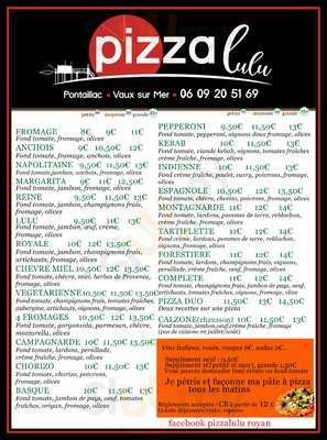 Pizza Lulu, Vaux-sur-Mer