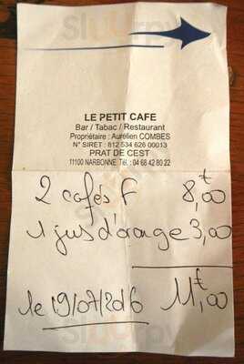 Le Petit Cafe, Narbonne