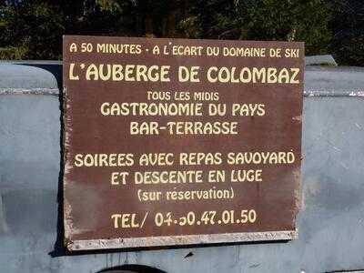 Auberge de Colombaz, Saint-Gervais-les-Bains