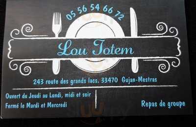 Restaurant Lou Totem Gujan-Mestras, Gujan-Mestras