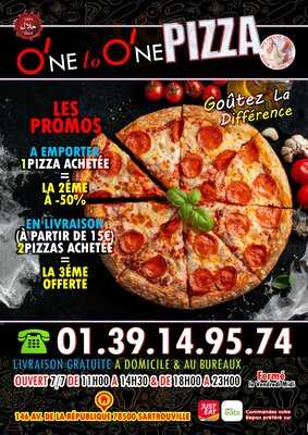 Pizzeria One To One Pizza Sartrouville, Sartrouville