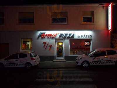 Formul' Pizza menu