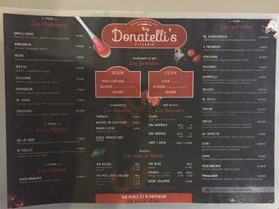 Donatelli's Pizzeria, Burlats