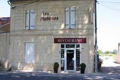 Restaurant Les Platanes Pont De Cloquet Pomerol