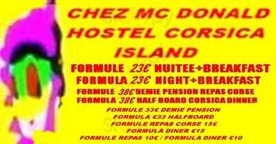 Chez Mc Donald Hostel Corsica