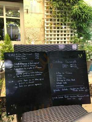 Le Clos D'ussé menu