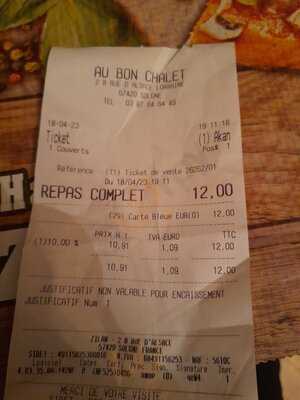 Au Bon Chalet, Solgne