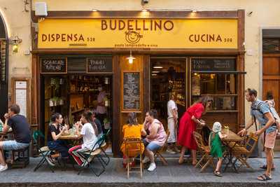 Budellino Pasta, Lampredotto E Vino