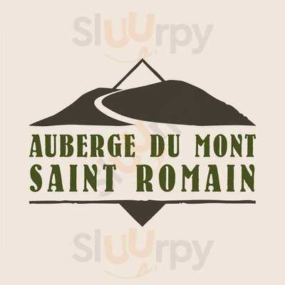 Auberge Du Mont Saint Romain menu