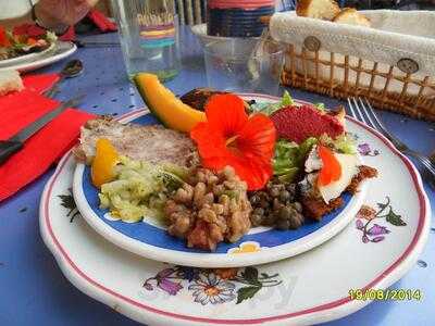 Auberge De Bise menu