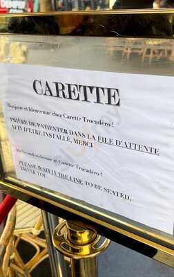 Carette Trocadero, Paris