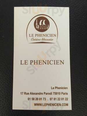 Le Phenicien, Paris