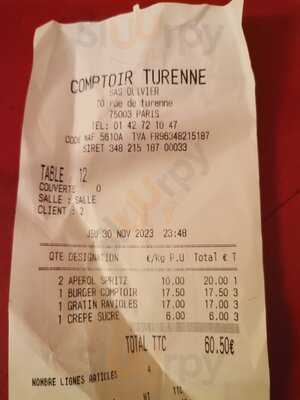 Comptoir Turenne