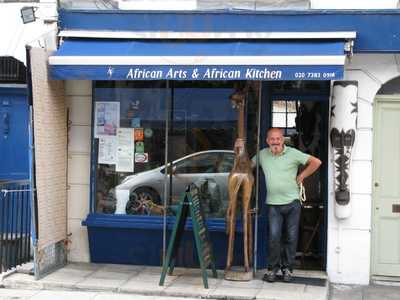 African Gallery Kitchen