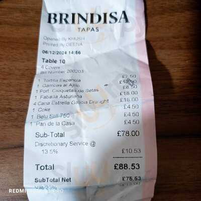 Tapas Brindisa Soho