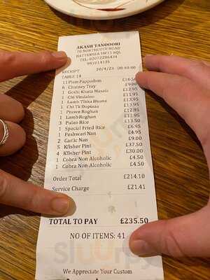Akash Tandoori Restaurant