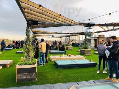 Platform cafe, bar, and terrace