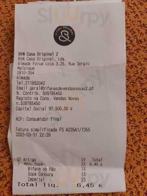 Bifanas de Vendas Novas