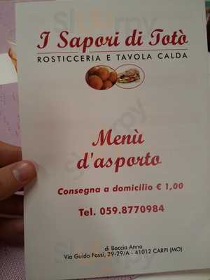 I Sapori Di Toto, Carpi